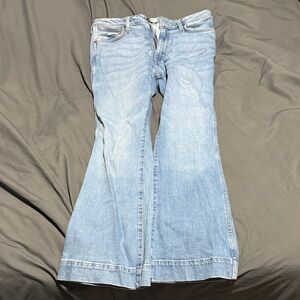 Wrangler Light Blue Women's Flare Jeans